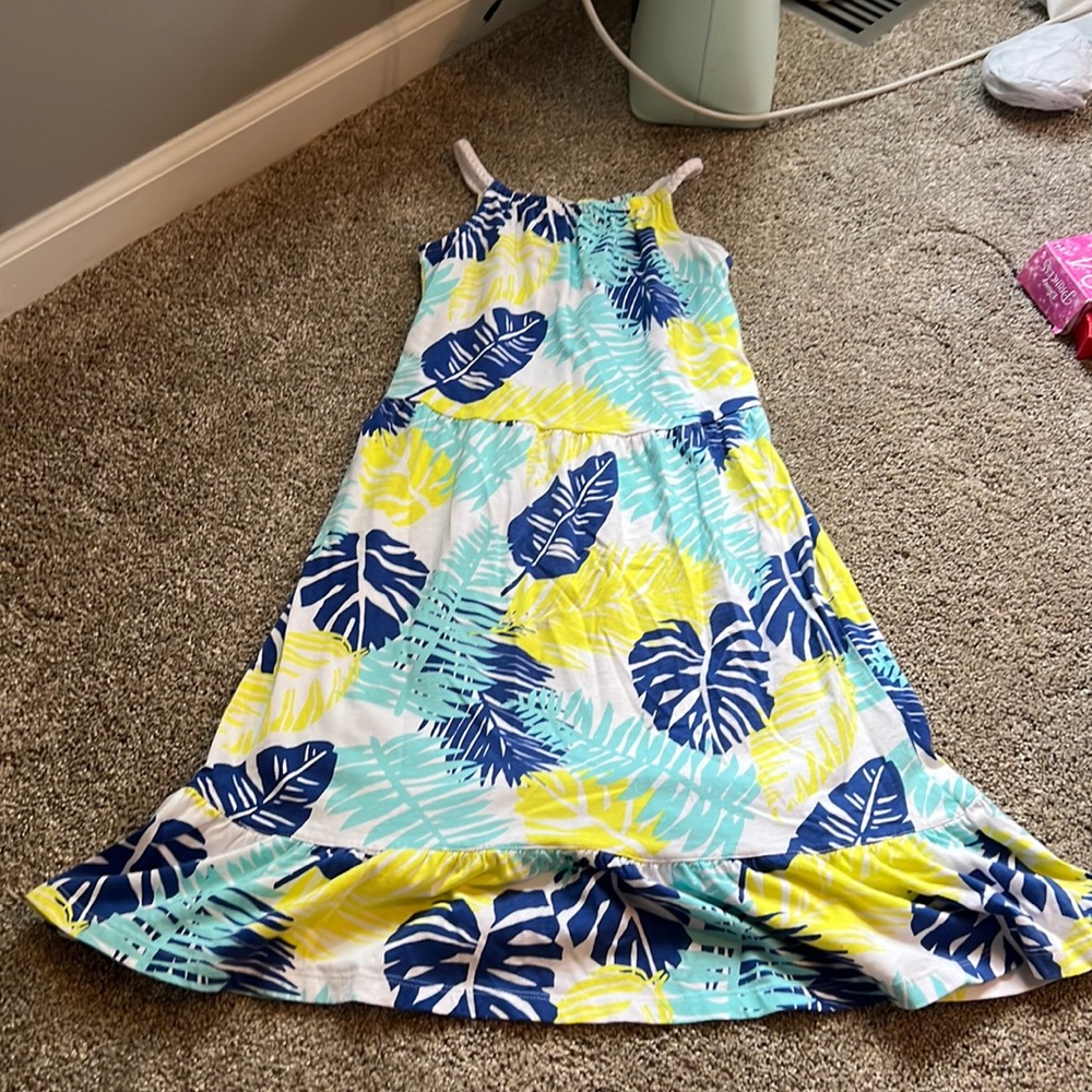 Tropical girls dress